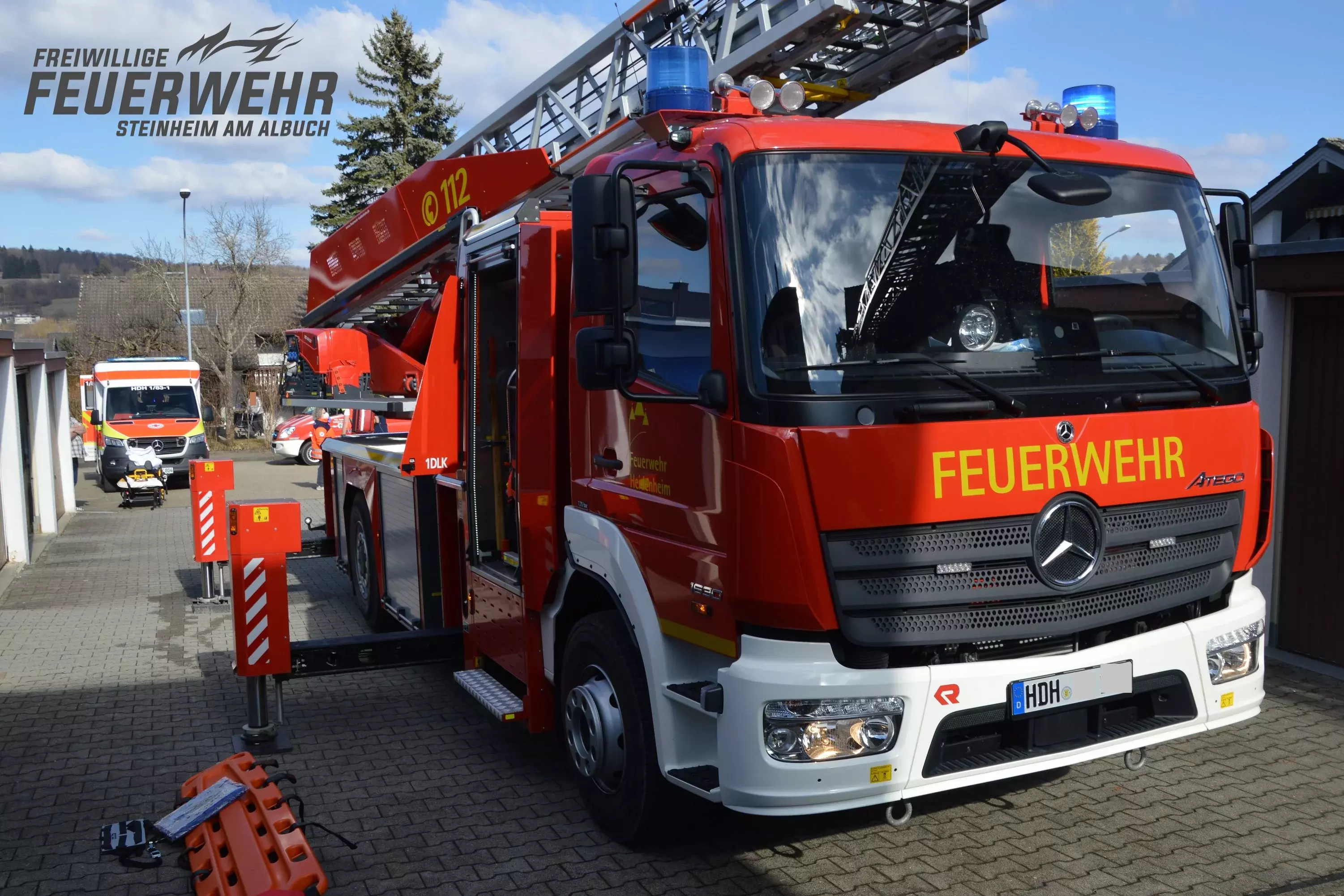 Tragehilfe für Rettungsdienst am 27. Februar